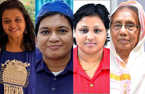 ലക്ഷ്മി എൻ മേനോൻ, ഡോ. ആർ.എസ്. സിന്ധു, കെ.സി. ലേഖ, നിലമ്പൂർ ആയിഷ,