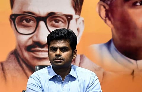 ബിജെപി തമിഴ്നാട് അധ്യക്ഷന് കെ അണ്ണാമലൈ/ഫയല്