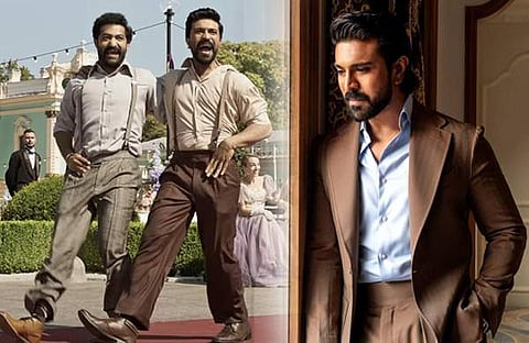 നാട്ടു നാട്ടു ഗാനത്തിൽ നിന്ന്, രാം ചരൺ/ ഫെയ്സ്ബുക്ക്