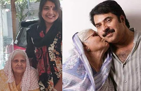 ഫാത്തിമ ഇസ്മയിലിനൊപ്പം രമ്യ, മമ്മൂട്ടി/ ചിത്രം ഫെയ്സ്ബുക്ക്