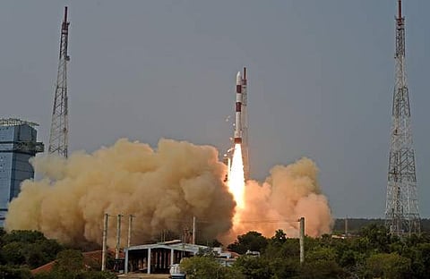 പിഎസ്എൽവി-സി55 / ചിത്രം ട്വിറ്റർ