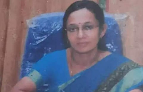 അപകടത്തില് മരിച്ച അധ്യാപിക