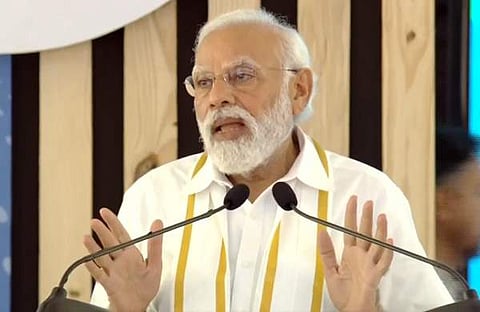 പ്രധാനമന്ത്രിയുടെ പ്രസംഗം/ എഎന്ഐ