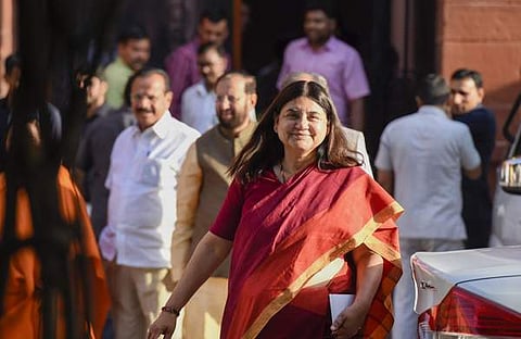 Maneka Gandhi's assets