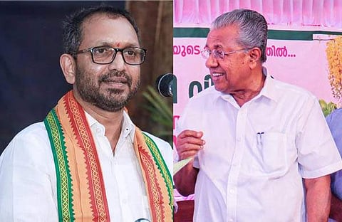 കെ സുരേന്ദ്രന്, പിണറായി വിജയന്/ ഫയല്