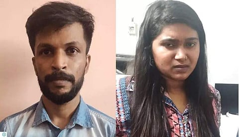 അറസ്റ്റിലായ ഷംസീറും പ്രില്ജയും