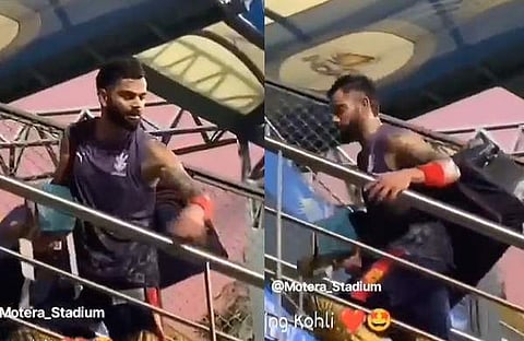 വിരാട് കൊഹ്ലി/ വിഡിയോ സ്ക്രീൻഷോട്ട്