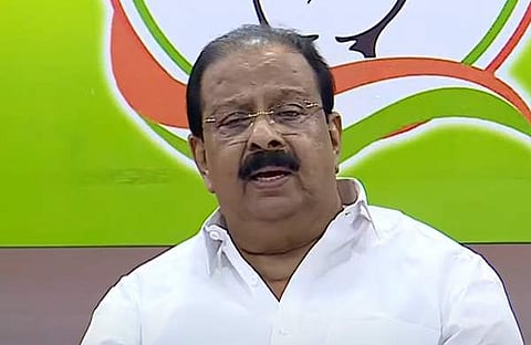 കെ സുധാകരന്റെ വാര്ത്താസമ്മേളനം