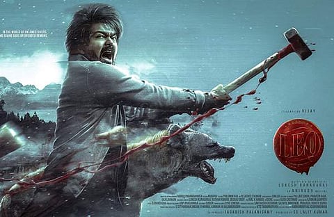 ലിയോയുടെ ഫസ്റ്റ്ലുക്ക് പോസ്റ്റർ/ ഫെയ്സ്ബുക്ക്