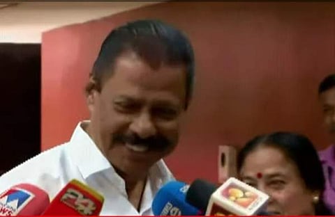 എംവി ഗോവിന്ദന് ഡല്ഹിയില് മാധ്യമങ്ങളെ കാണുന്നു