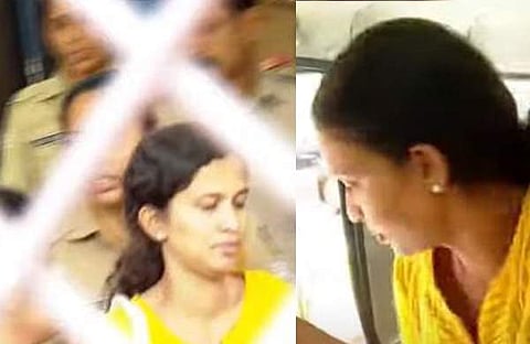 വിദ്യ പൊലീസ് കസ്റ്റഡിയില്/ടിവി ചിത്രം