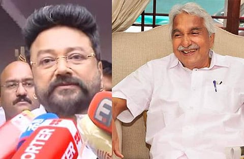ഉമ്മൻചാണ്ടിയുടെ കല്ലറയിൽ ആദരാഞ്ജലികൾ അർപ്പിച്ച് ജയറാം/ ടെലിവിഷൻ സ്ക്രീൻഷോട്ട്, ഫെയ്സ്ബുക്ക്