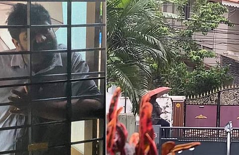 അർഥനയുടെ വീട്ടിൽ വിജയകുമാർ അതിക്രമിച്ചു കയറി/ ഇൻസ്റ്റഗ്രാം