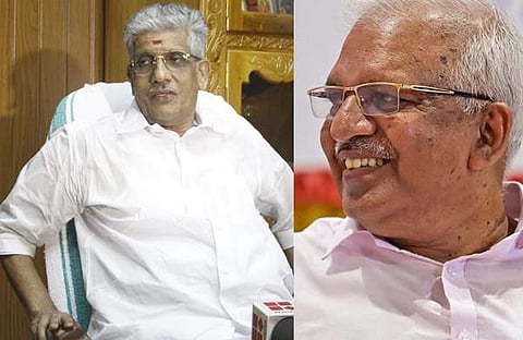 ജി സുകുമാരന് നായര്- പി ജയരാജന്