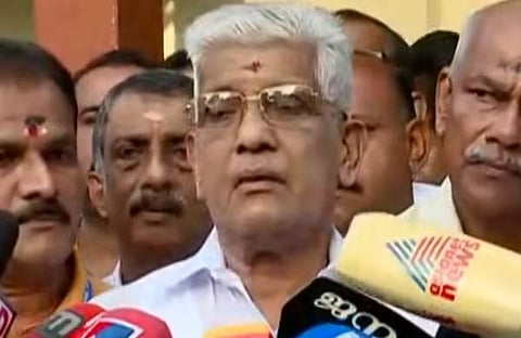ജി സുകുമാരന് നായര് മാധ്യമങ്ങളോട്, സ്ക്രീന്ഷോട്ട്