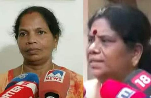 സതിയമ്മ, മന്ത്രി ജെ ചിഞ്ചുറാണി/ടിവി ദൃശ്യം