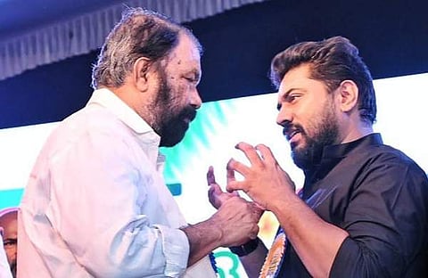 മന്ത്രി വി ശിവന്കുട്ടി, നിവിന് പോളി/ ഫെയ്സ്ബുക്ക്