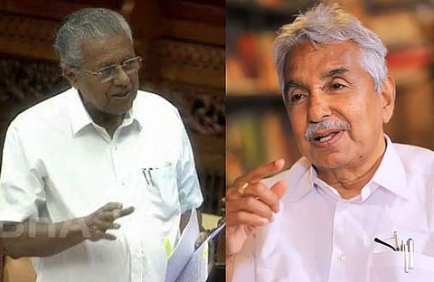 മുഖ്യമന്ത്രി പിണറായി വിജയൻ, ഉമ്മൻചാണ്ടി/ ഫയൽ