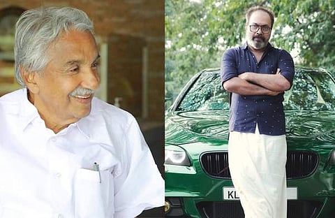 ഉമ്മൻചാണ്ടി, ഷമ്മി തിലകൻ/ ഫെയ്സ്ബുക്ക്