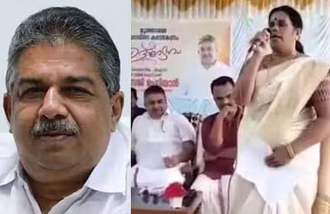 സജി ചെറിയാനെ വേദിയിലിരുത്തി, സ്തുതിച്ചുകൊണ്ടുള്ള വിഡിയോ വൈറല്