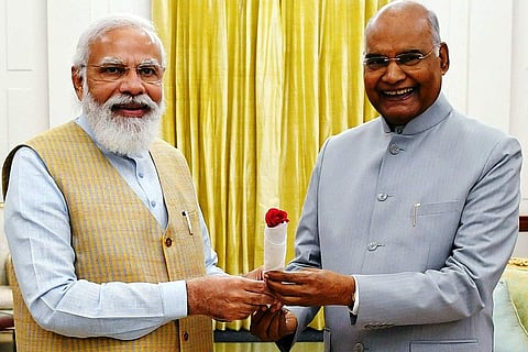 രാംനാഥ് കോവിന്ദ്, നരേന്ദ്ര മോദി/പിടിഐ