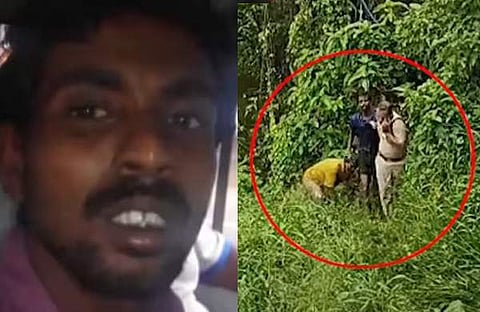 പിടിയിലായ ക്രിസ്റ്റില് രാജ്