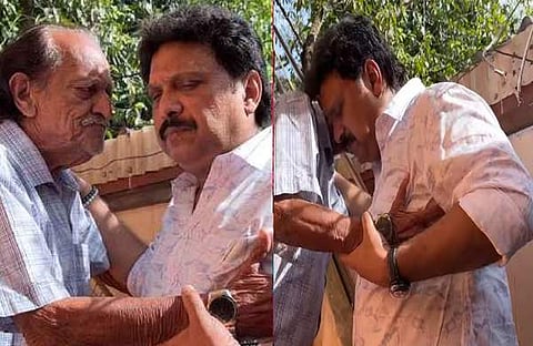 ഗണേഷ് കുമാറും ടി മാധവനും/ ചിത്രം ഫെയ്സ്ബുക്ക്