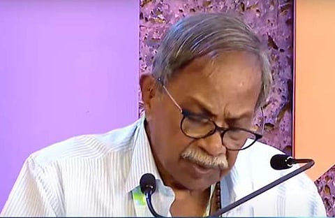 കെഎല്എഫില് സംസാരിക്കുന്ന എംടി വാസുദേവന് നായര്