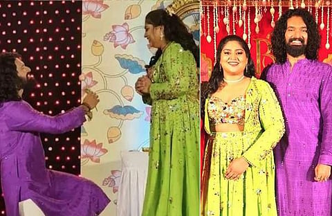 ശ്രേയസ് മോഹൻ, ഭാഗ്യ സുരേഷ് ഗോപി/ ഫെയ്സ്ബുക്ക്