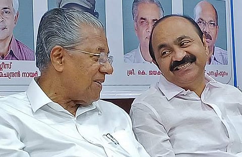 മുഖ്യമന്ത്രി പിണറായി വിജയനും വിഡി സതീശനും/ ഫയൽ