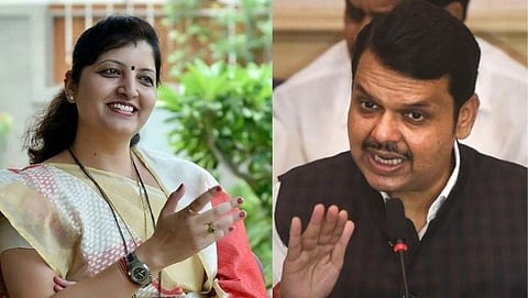 Rupali chakankar- Devendra Fadanvis