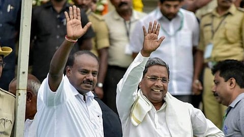 H.D.Kumaraswamy and Siddaramaiah