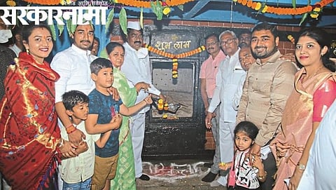 MLA Deelip Bankar at Ranwad sugar factory programme