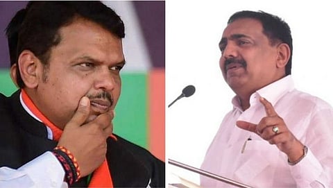 Devendra Fadnavis and Jayant Patil