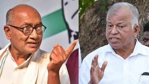 Digvijay Singh and Luizinho Faleiro