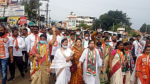 Mahavikas Aghadi satara Morcha