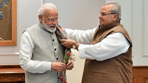Narendra Modi and Satyapal Malik
