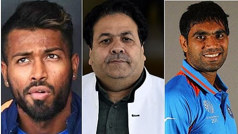 Hardik Pandya, Rajiv Shukla