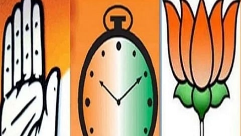 ncp, bjp, congress