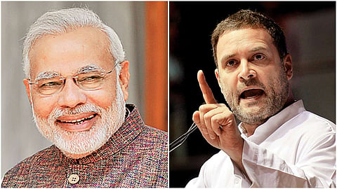 Narendra Modi - Rahul Gandhi