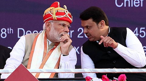 PM Narendra Modi - Devendra Fadnavis 