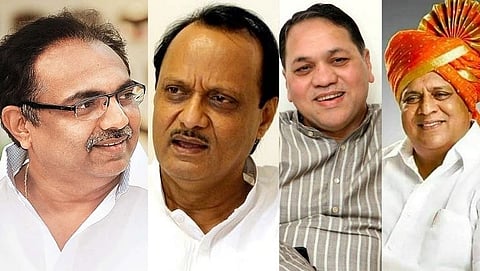 Jayant Patil-Ajit Pawar-Dilip Walse Patil-Hasan Mushrif