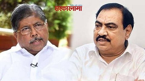Chandrakant Patil,Eknath Khadse