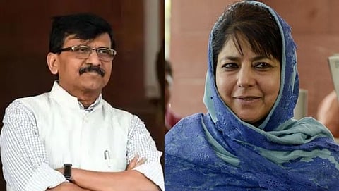 Sanjay raut- Mehbooba Mufti
