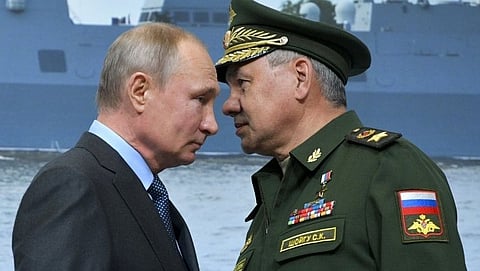Vladimir Putin- Sergei Shoigu