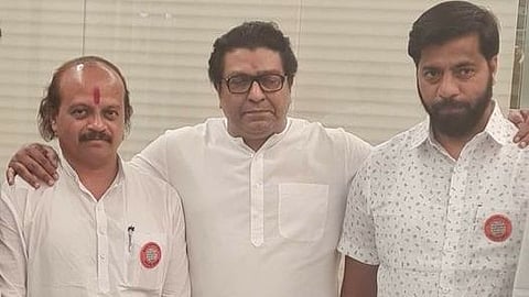 Vasant More and Raj Thackeray
