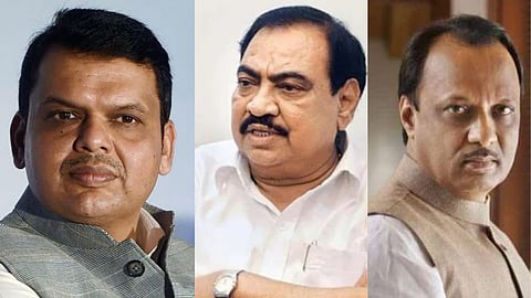 Ajit Pawar | Eknath Khadse | Devendra Fadnavais