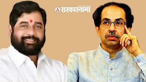 Eknath Shinde, uddhav thackeray