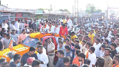 Radhakrishna Vikhe Patil in Shrirampur