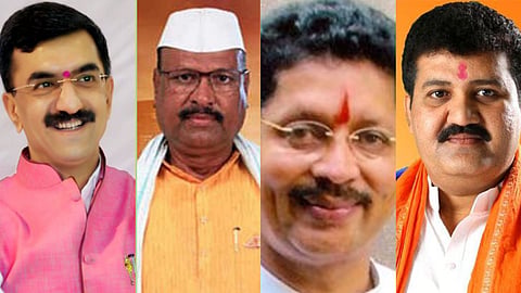 Shambhuraj Desai,Abdul Sattar, Deepak Kesarkar, Sanjay Rathore